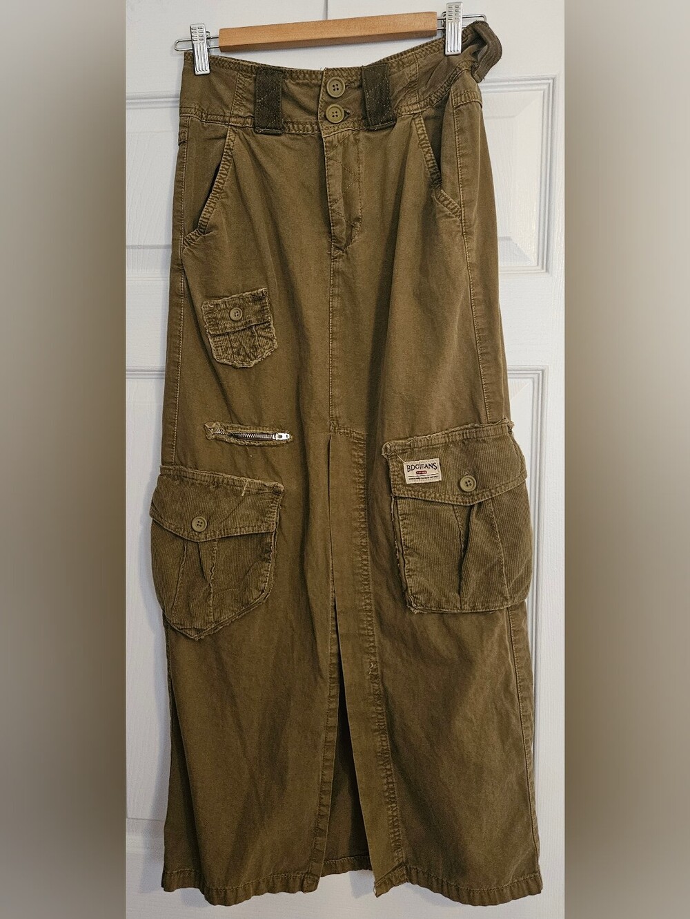 BDG Olive Green Cargo Skirt-Pants